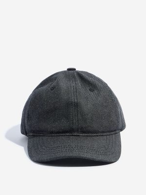 Wunderlove Black Denim Cap
