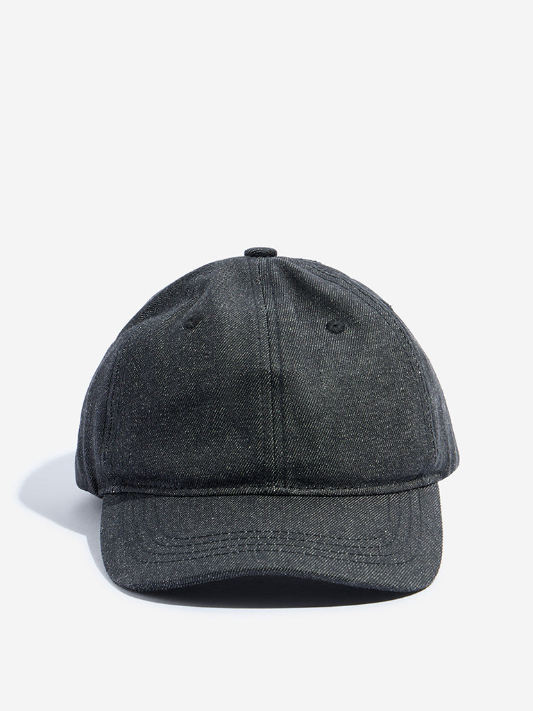 Wunderlove Black Denim Cap