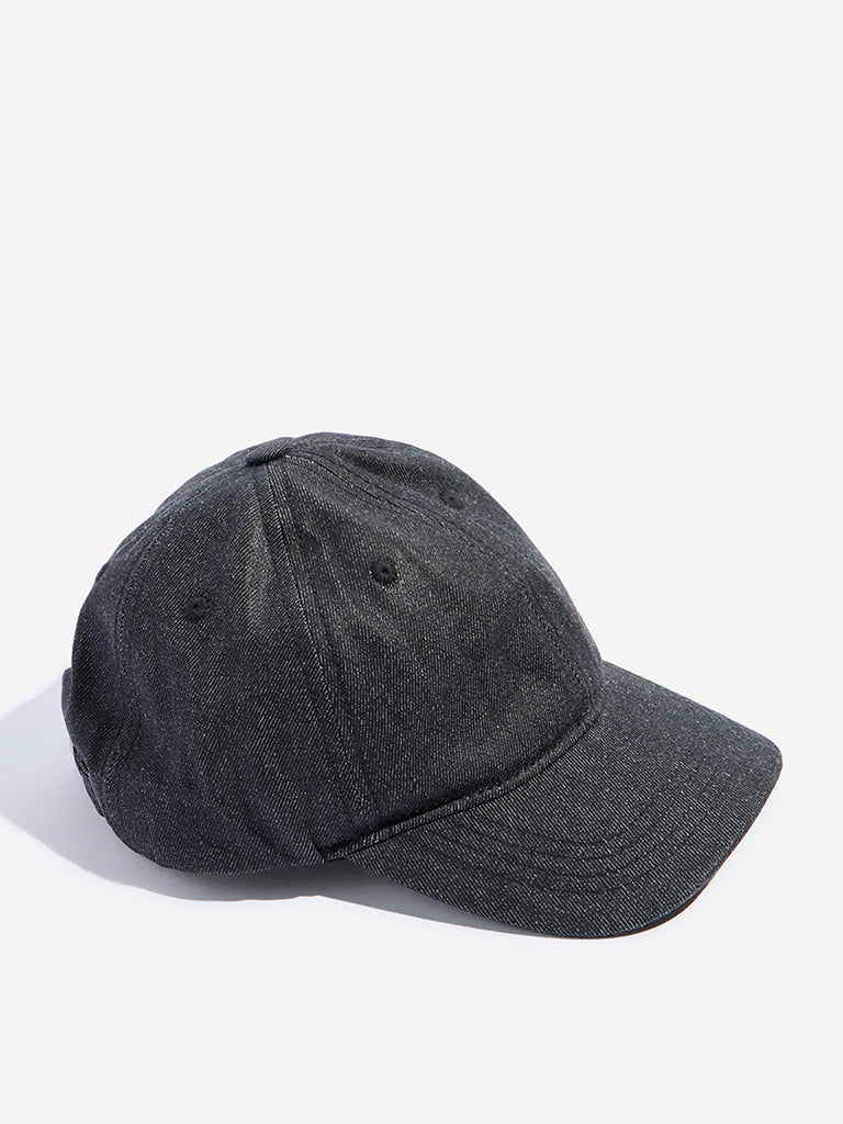 Wunderlove Black Denim Cap - Image 2