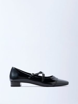 LUNA BLU Black Mary Jane Shoes