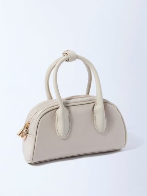 Westside Ivory Bowling Sling Bag