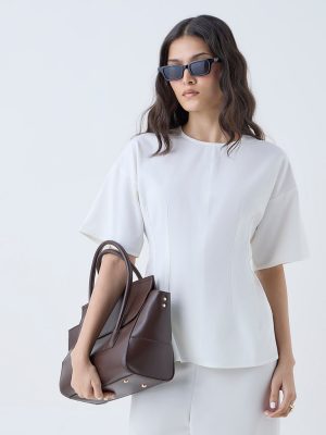 Wardrobe White Solid Top
