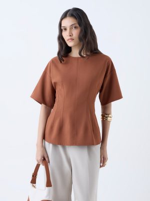 Wardrobe Tan Solid Top