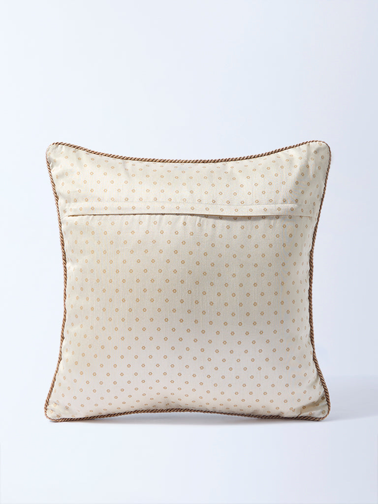 Westside Home Sage Tropical Embroidered Cushion Cover - Image 2