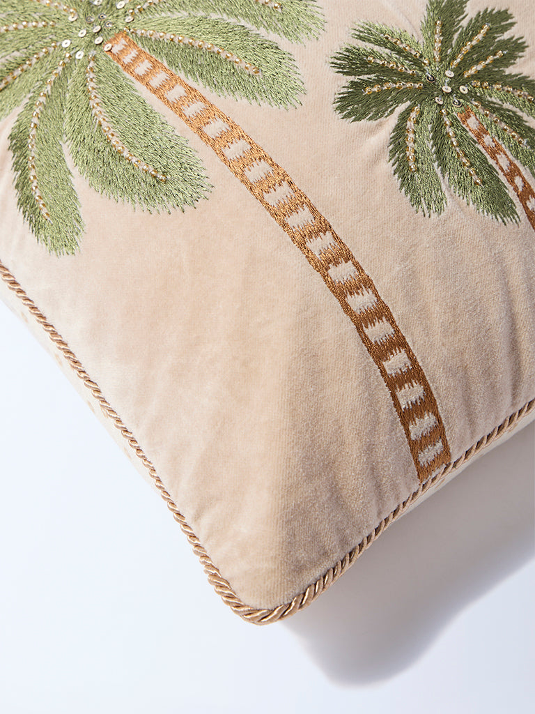 Westside Home Sage Tropical-Inspired Cushion Cover - Image 3