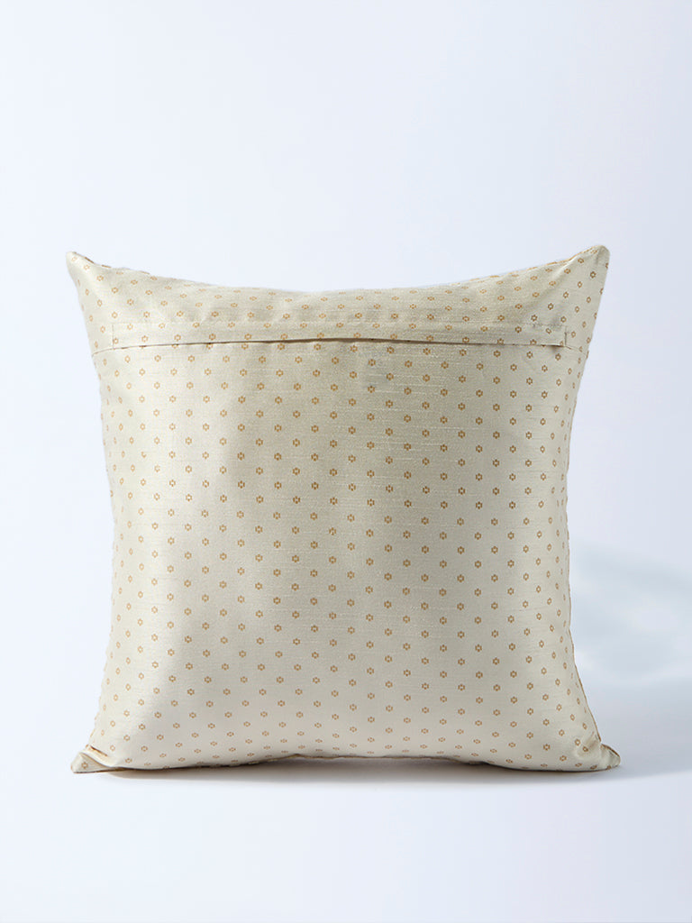 Westside Home Light Brown Popcorn Textured Cushion Cover - Image 2