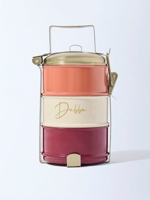 Westside Home Multicolour 3-Tiered Dabba Box