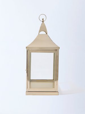 Westside Home Gold Metal Lantern
