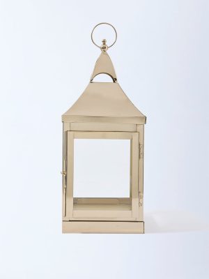 Westside Home Gold Metal Lantern
