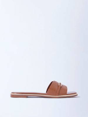 LUNA BLU Tan Hardware-Detailed Slides
