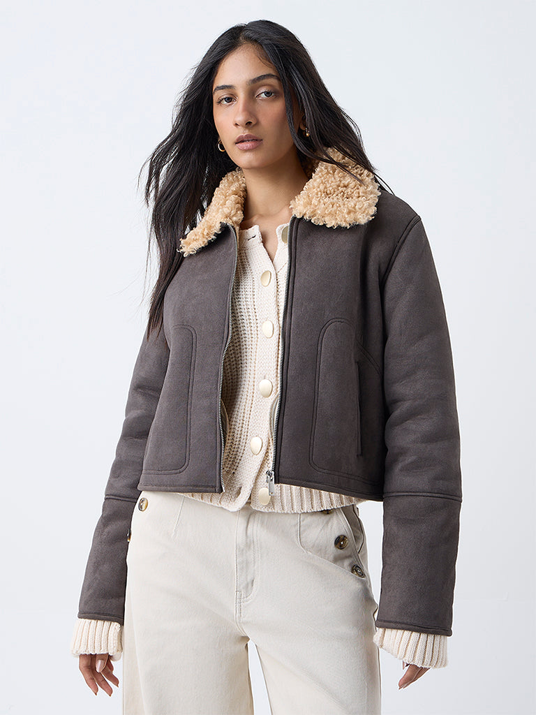 LOV Black Suede Jacket