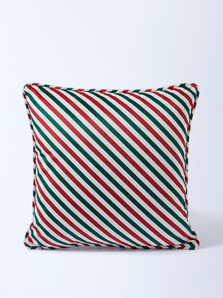 Westside Home Red Christmas Joy Cushion Cover - Image 3