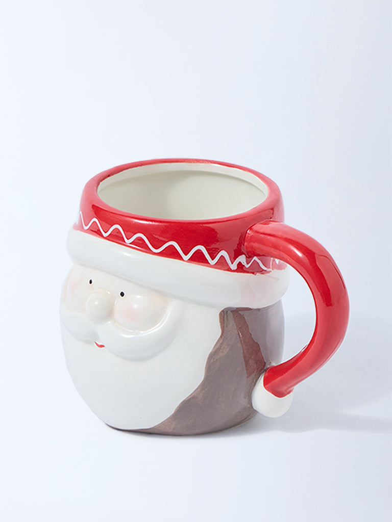 Westside Home Multicolour Christmas Santa Claus Mug - Image 3