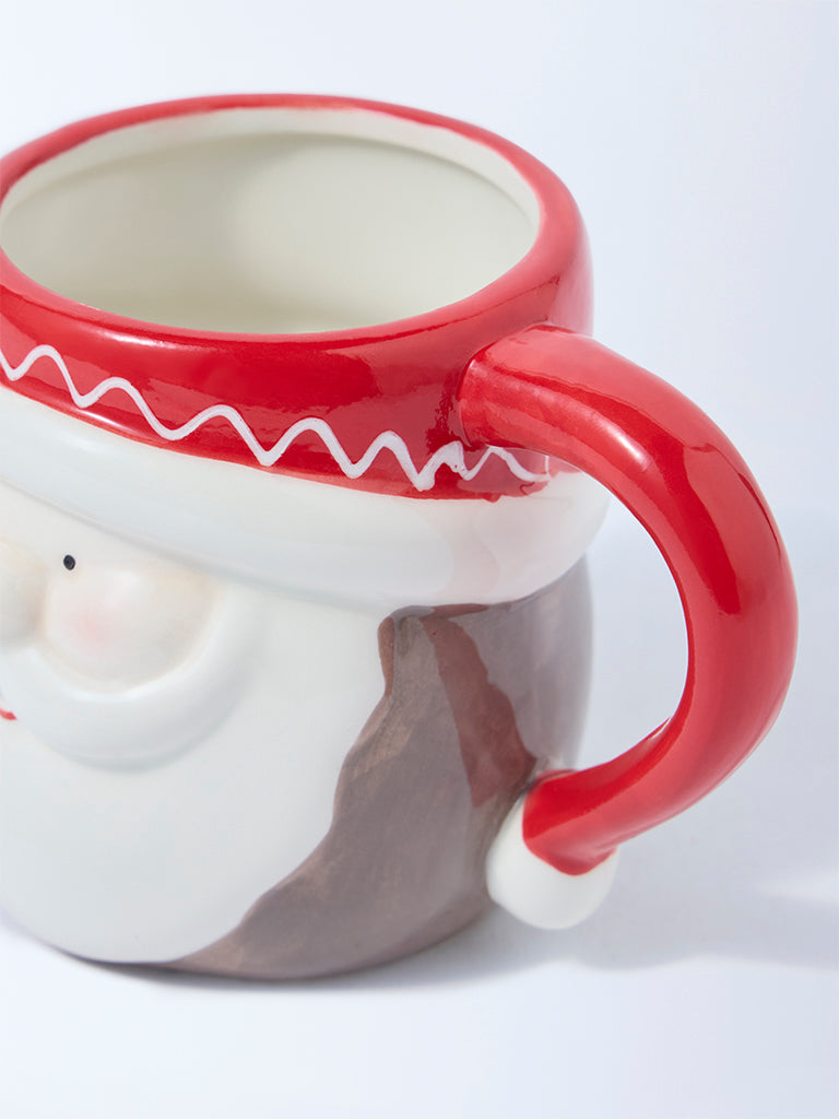 Westside Home Multicolour Christmas Santa Claus Mug - Image 4