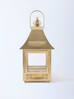 Westside Home Gold Metal House Lantern