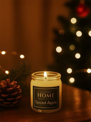 Westside Home Spiced Apple Christmas Scented Candle