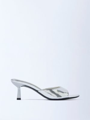 LUNA BLU Silver Sandals