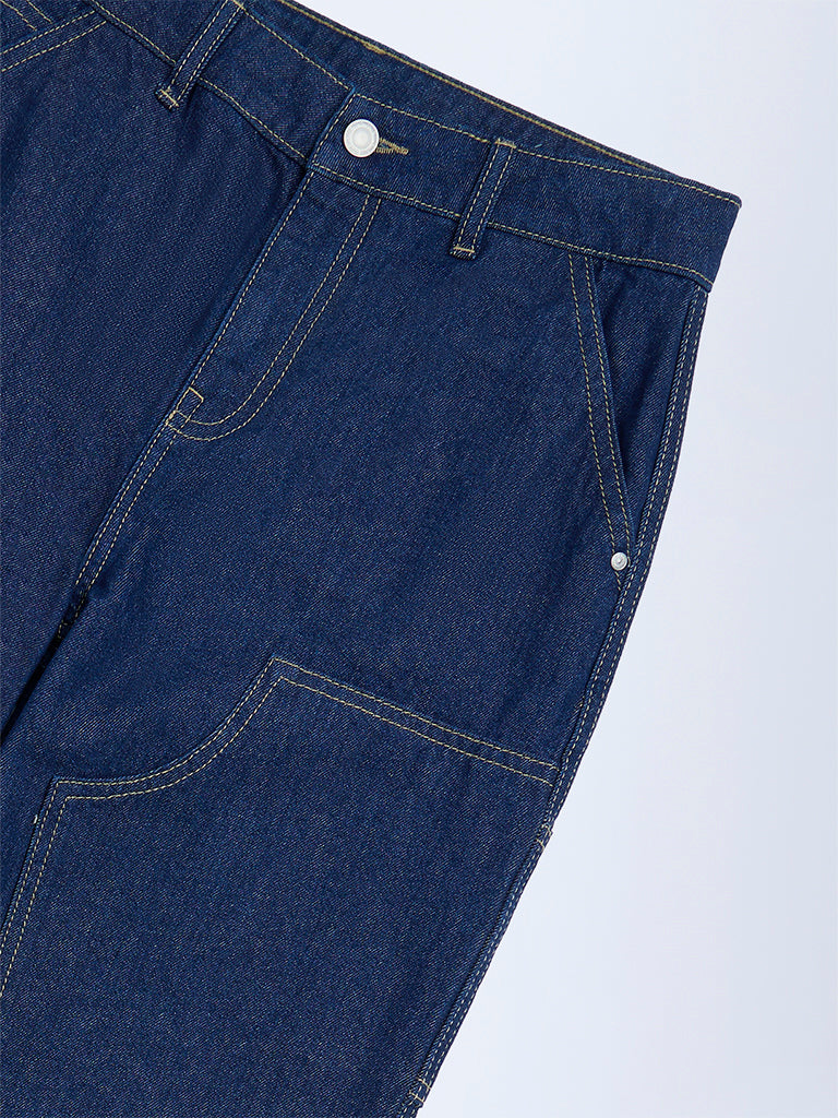 Y&F Kids Indigo Mid-Rise Relaxed-Fit Jeans - Image 4