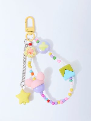 Studiowest Multicolour Beaded Bag Charm