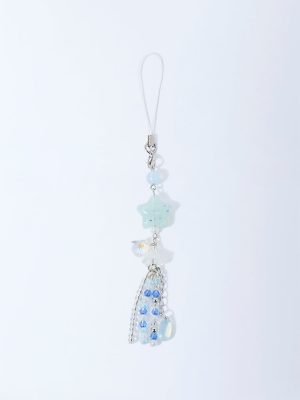 Studiowest Blue Star and Heart Beaded Charm