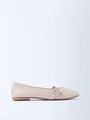 LUNA BLU Ivory Mary Jane Shoes