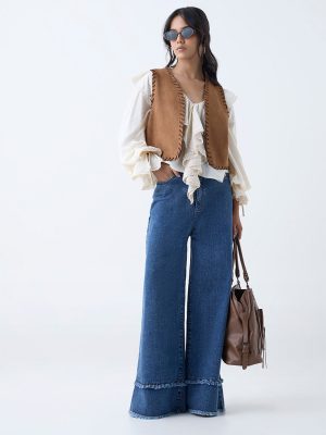 LOV Tan Suede Jacket