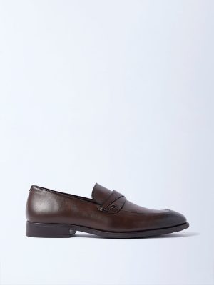 SOLEPLAY Brown Penny Loafers