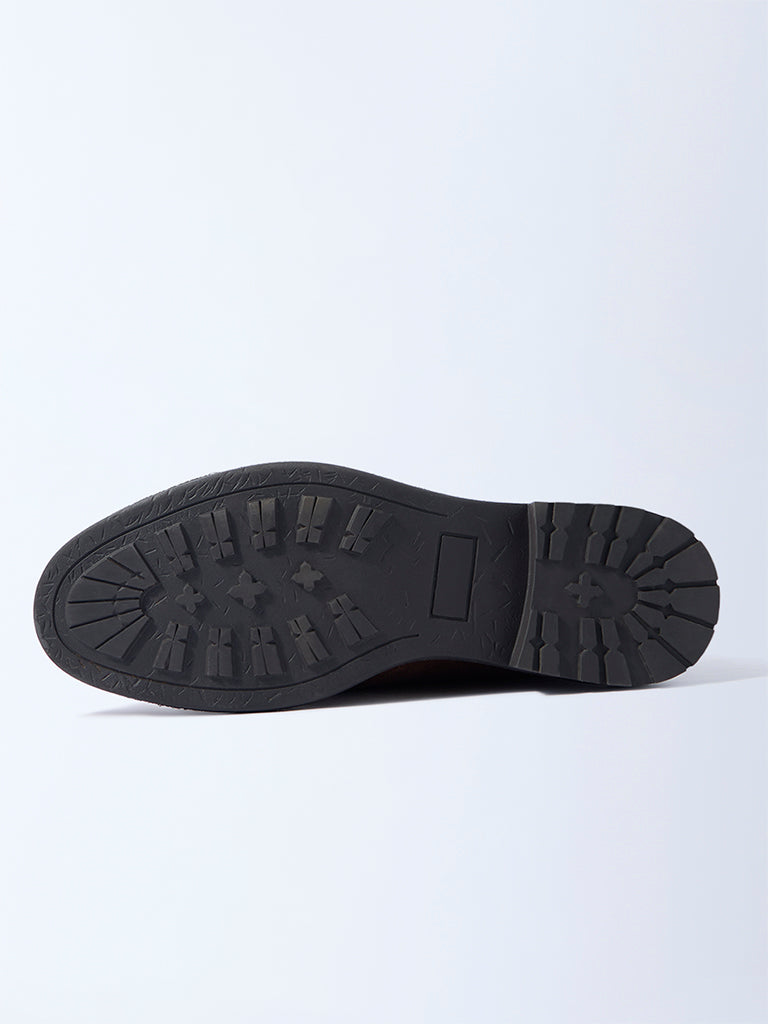 SOLEPLAY Light Brown Suede Desert Boots - Image 4