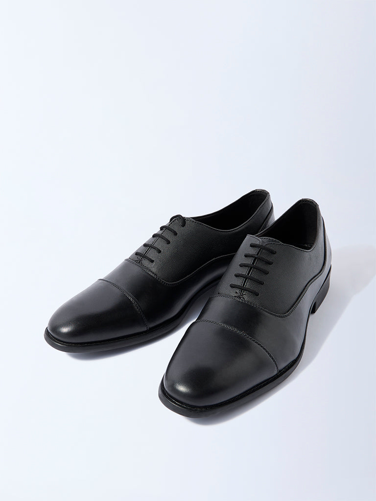 SOLEPLAY Black Oxford Shoes - Image 2