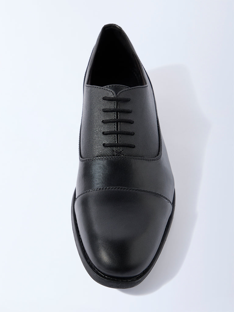 SOLEPLAY Black Oxford Shoes - Image 3