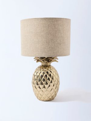 Westside Home Gold Pineapple Table Lamp