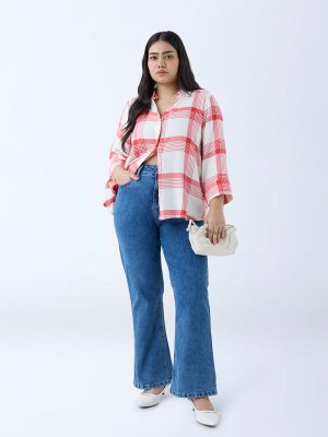 Gia Red Checkered Shirt