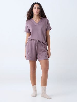 Wunderlove Mauve Solid Top