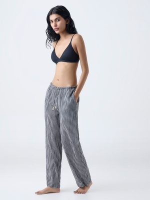 Superstar Black Padded Satin Bra