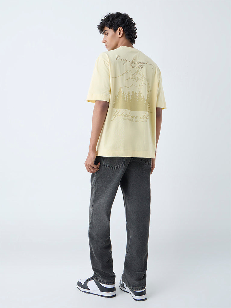 Nuon Charcoal Relaxed-Fit Mid-Rise Jeans - Image 4