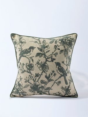 Westside Home Sage Nature-Inspired Cushion Cover