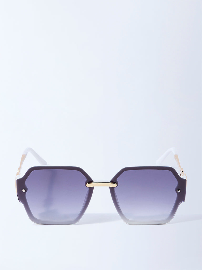 Westside Accessories Multicolour Oversized Sunglasses with Pouch