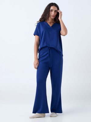 Wunderlove Blue Solid Top
