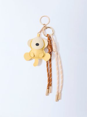 Westside Accessories Yellow Monkey Bag Charm