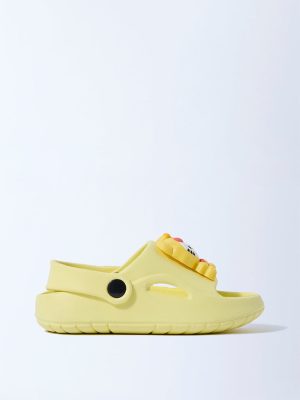 Yellow Yellow Hello Kitty Applique Clogs