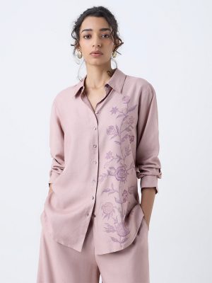 Zuba Lilac Printed Tunic