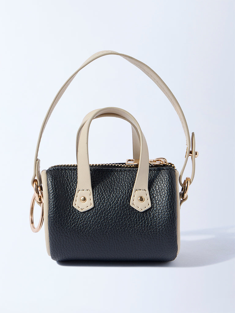 Westside Accessories Black Mini Duffle Bag Charm