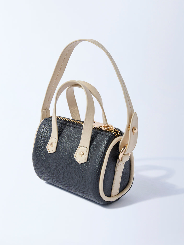 Westside Accessories Black Mini Duffle Bag Charm - Image 2