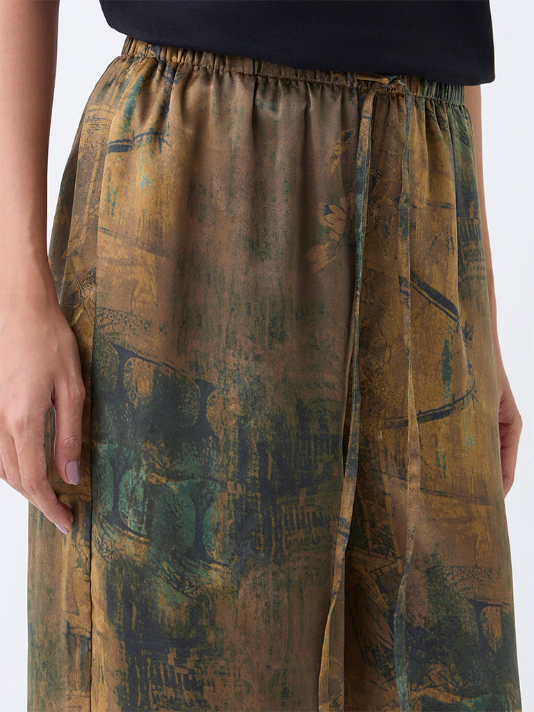 LOV Multicolour Abstract Detailed Pants - Image 3