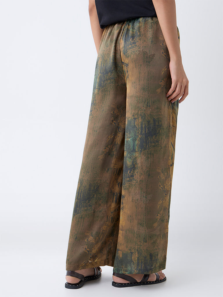 LOV Multicolour Abstract Detailed Pants - Image 4