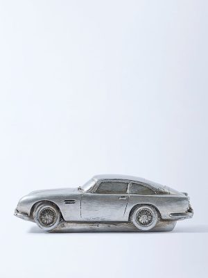 Westside Home Silver Aston Martin Car Decorative Object