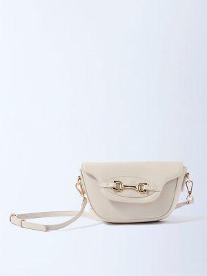 Westside Off-White Hardware-Detailed Sling Bag