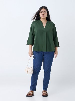 Gia Blue Skinny-Fit High-Rise Denim Jeggings