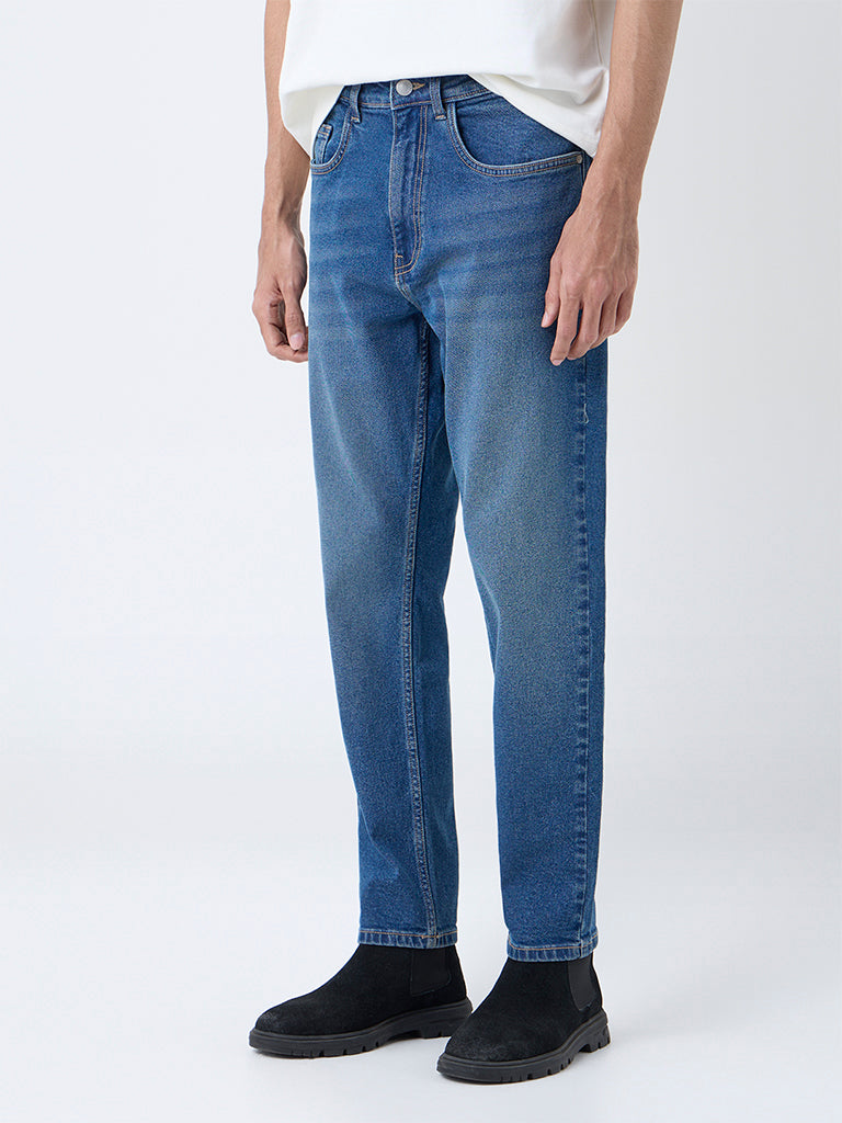 Nuon Blue Slim-Fit Mid-Rise Jeans - Image 2