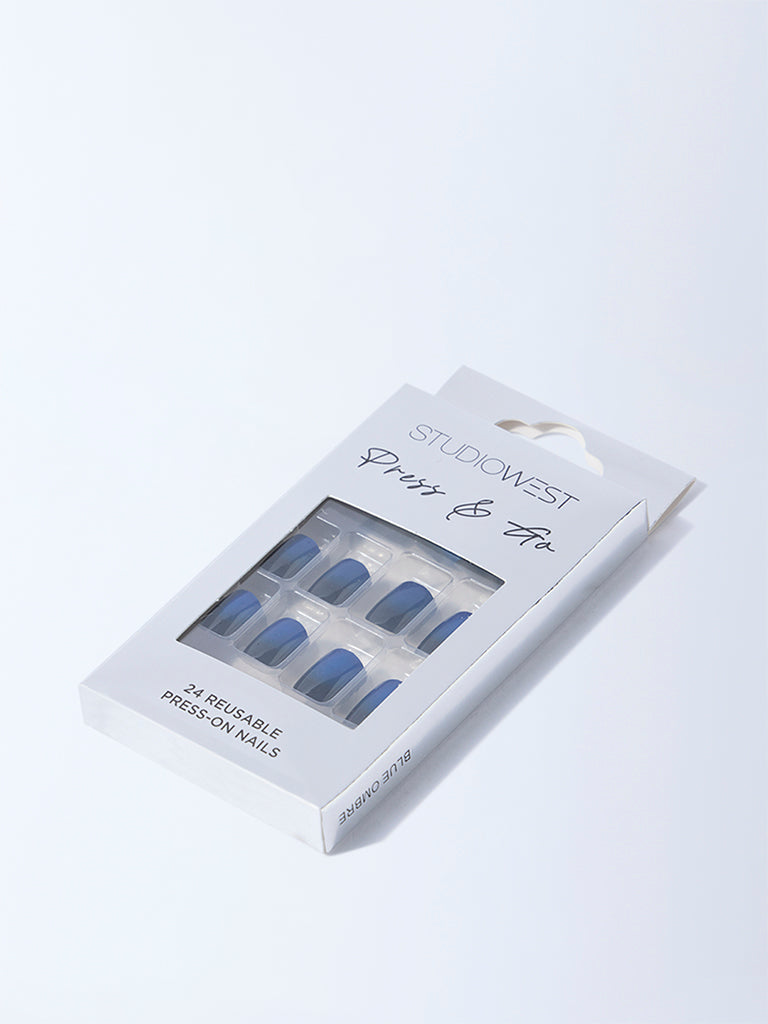 Studiowest Blue Ombre Press-On Nail Set - Image 3